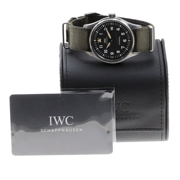 IWC SCHAFFHAUSEN Pilot watch spitfire IW326801 black Dial Automatic Men's_835462 - Picture 1 of 6